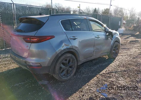 2020 Kia Sportage S из США, поврежденный, VIN KNDP6CAC4L7689060